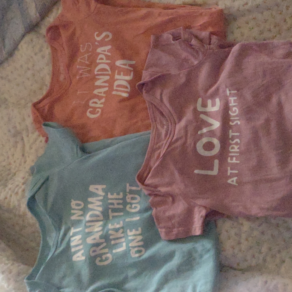 3 short sleeve jumpers